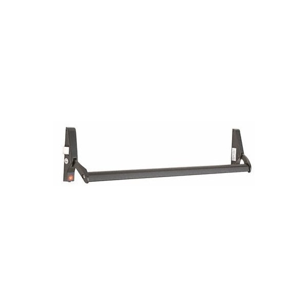 Dark Bronze 48 10 Series Left Hand Reverse Bevel Crossbar Rim Panic Exit Device